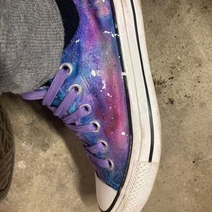 Galaxy inspired converse